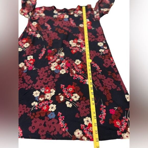 J. Jill Wearever Collection Floral Swing Dress 3/4 Sleeve size Medium - Picture 8 of 13